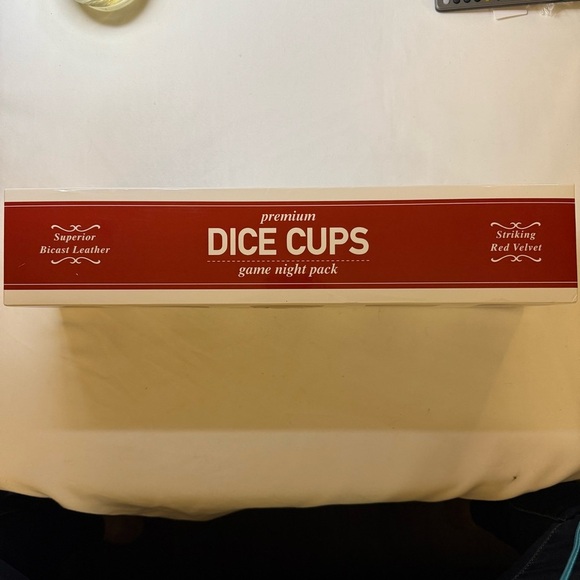 Set Of 5 Brybelly Dice with Dice Shaker Cups Perfect for Casino Night Dice Games - Picture 3 of 7